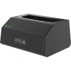 Axis W700 Docking Station 1-bay - Docking - Camera - Charging Capability - Synchronizing Capability - Pogo Pin - Black - TAA Compliance 01723-004