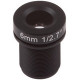 Axis - 6 mm - f/1.9 Lens for M12-mount - Designed for Surveillance Camera - TAA Compliance 02008-001