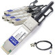 AddOn Huawei 02310MUL-AO Compatible TAA Compliant 40GBase-CU QSFP+ to 4xSFP+ Direct Attach Cable (Passive Twinax, 3m) - 100% compatible and guaranteed to work - TAA Compliance 02310MUL-AO