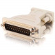 C2g DB9 Female to DB25 Male Serial Adapter - 1 x DB-9 Female Serial - 1 x DB-25 Male Serial - Beige 02446