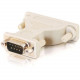 C2g DB9 Male to DB25 Female Serial Adapter - 1 x DB-9 Male Serial - 1 x DB-25 Female Serial - Beige 02449