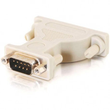 C2g DB9 Male to DB25 Male Serial Adapter - 1 x DB-9 Male Serial - 1 x DB-25 Male Serial - Beige 02450