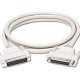 C2g 3ft DB25 F/F Extension Cable - DB-25 Female Parallel - DB-25 Female Parallel - 3ft - Beige - RoHS Compliance 02643