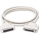 C2g 10ft DB25 F/F Extension Cable - DB-25 Female - DB-25 Female - 10ft - Beige 02645