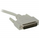 C2g 3ft DB25 M/F Serial RS232 Extension Cable - DB-25 Male - DB-25 Female - 3ft - Beige - RS232 - Parallel 02654