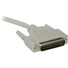 C2g 75ft DB25 M/F Serial RS232 Extension Cable - DB-25 Male - DB-25 Female - 75ft - Beige - RS232 - Parallel 02663