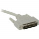 C2g 6ft DB25 M/M Serial RS232 Cable - DB-25 Male - DB-25 Female - 1.83m - Beige 02655