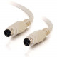 C2g 6ft PS/2 M/M Keyboard/Mouse Cable - mini-DIN (PS/2) Male - mini-DIN Male - 6ft - Beige 02692
