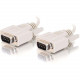 C2g 6ft DB9 M/M Cable - Beige - DB-9 Male Serial - DB-9 Male Serial - 6ft 02697