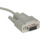 C2g 10ft DB25 Male to DB9 Female Null Modem Cable - DB-25 Male Serial - DB-9 Female Serial - 10ft - Beige 03020