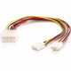 C2g 10in One 5-1/4in to Two 3-1/2in Internal Power Y-Cable - 10" - RoHS Compliance 03165
