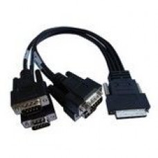 Perle 4 Port Fan-Out Cable - DB-9 Male 04001460