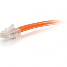 C2g -25ft Cat5e Non-Booted Unshielded (UTP) Network Patch Cable - Orange - Category 5e for Network Device - RJ-45 Male - RJ-45 Male - 25ft - Orange 00579
