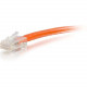 C2g -2ft Cat6 Non-Booted Unshielded (UTP) Network Patch Cable - Orange - Category 6 for Network Device - RJ-45 Male - RJ-45 Male - 2ft - Orange 04191