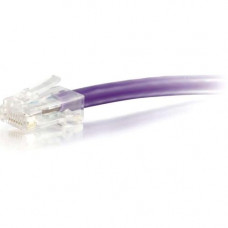 C2g -15ft Cat5e Non-Booted Unshielded (UTP) Network Patch Cable - Purple - Category 5e for Network Device - RJ-45 Male - RJ-45 Male - 15ft - Purple 00598