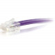 C2g -10ft Cat5e Non-Booted Unshielded (UTP) Network Patch Cable - Purple - Category 5e for Network Device - RJ-45 Male - RJ-45 Male - 10ft - Purple 00595