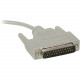 C2g 3ft DB9 Female to DB25 Male Modem Cable - DB-9 Female - DB-25 Male - 3ft - Beige - RoHS Compliance 05715