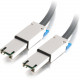 C2g 5m 26AWG Passive External Mini-SAS Cable - Equalized - 16.40 ft SAS Data Transfer Cable - Mini-SAS - TAA Compliance 06181