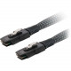 C2g 0.5m Internal Mini-SAS Cable - 1.64 ft SAS Data Transfer Cable - Mini-SAS - Black - TAA Compliance 06193