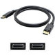 AddOn 6ft Lenovo 0A36537 Compatible DisplayPort Male to Male Black Cable - 100% compatible and guaranteed to work - TAA Compliance 0A36537-AO
