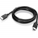 Lenovo HDMI To HDMI Cable - 6.56 ft HDMI A/V Cable for Audio/Video Device - First End: 1 x HDMI (Type B) Male Digital Audio/Video - Second End: 1 x HDMI (Type B) Male Digital Audio/Video 0B47070