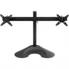 Ergotech Dual LCD Monitor Desk Stand - 16" pole - Black - Dual 100-D16-B02