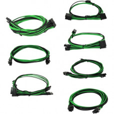 EVGA Internal Power Cord - For Power Supply - Green, Black 100-G2-16KG-B9