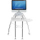 Rain Design iGo Desk for iMac 21.5IN-Sitting model - Up to 21.5" Screen Support - 30" Height x 29" Width - Floor Stand - Chrome 10003