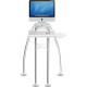 Rain Design iGo Desk for iMac 21.5IN-Standing model - Up to 21.5" Screen Support - Floor Stand - Chrome 10004