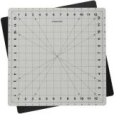 Fiskars Rotating Cutting Mat (14" x 14") - Fabric, Cutting - 14" Length x 14" Width - Square - Rotating Design 100590-1003