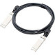 AddOn Twinax Network Cable - 3.28 ft Twinaxial Network Cable for Network Device - First End: 1 x QSFP+ Network - Second End: 1 x QSFP+ Network - Black - 1 Pack - TAA Compliance 40G-QSFP-QSFP-AOC-0101-AO