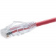 Accortec ClearFit Cat.6 Patch Network Cable - 14 ft Category 6 Network Cable for Network Device - First End: 1 x RJ-45 Male Network - Second End: 1 x RJ-45 Male Network - Patch Cable - Red - TAA Compliance 10111-ACC