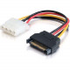 C2g 6in 15-pin Serial ATA Male to LP4 Female Power Cable - For Hard Drive - 6" Cord Length - RoHS Compliance 10149