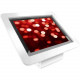 Compulocks Brands Inc. iPad 2/3/4/Air/Air2 Secure Executive Enclosure with 45&deg; Kiosk White - White - TAA Compliance 101W213EXENW