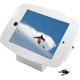Compulocks Brands Inc. iPad 2/3/4/Air/Air2 Secure Space Enclosure with 45&deg; Kiosk White - White - TAA Compliance 101W224SENW