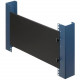 Innovation First Rack Solutions 102-1474 1U Tool-less Flange Panel - Black 102-1474
