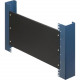 Innovation First Rack Solutions 7U Filler Panel with Stability Flanges - Steel - Black - 1 Pack 102-1828