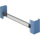 Innovation First Rack Solutions 1U, Tool-less, Vented Filler Panel - Steel - Black - 1U Rack Height - 1 Pack - 19" Width 102-2066