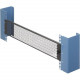 Innovation First Rack Solutions 2U, Tool-less, Vented Filler Panel - Steel - Black - 2U Rack Height 102-2067