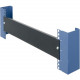 Rack Solution 2U TALL FILLER PANELS, 10 PACK, BLACK TEXTURED FINISH. WORKS WITH ROUND HOLE, SQ - TAA Compliance 102-4038