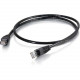 C2g -50ft Cat5e Snagless Unshielded (UTP) Network Patch Cable (TAA Compliant) - Black - Category 5e for Network Device - RJ-45 Male - RJ-45 Male - TAA Compliant - 50ft - Black - RoHS Compliance 10265