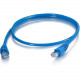 C2g -20ft Cat5e Snagless Unshielded (UTP) Network Patch Cable (TAA Compliant) - Blue - Category 5e for Network Device - RJ-45 Male - RJ-45 Male - TAA Compliant - 20ft - Blue - TAA Compliance 10285