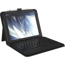 ZAGG Messenger Folio Keyboard/Cover Case (Folio) for 9.7" Apple iPad Pro, iPad, iPad Air, iPad Air 2 - Black - Ding Resistant, Scratch Resistant - Fabric 103003158