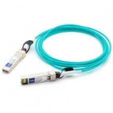 AddOn Fiber Optic Network Cable - 32.81 ft Fiber Optic Network Cable for Network Device - First End: 1 x SFP+ Network - Second End: 1 x SFP+ Network - 1.25 GB/s - 1 Pack - TAA Compliant - TAA Compliance 10306-10M-AOC-AO