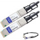 AddOn Extreme Networks 10311 Compatible TAA Compliant 40GBase-CU QSFP+ to QSFP+ Direct Attach Cable (Passive Twinax, 0.5m) - 100% compatible and guaranteed to work - TAA Compliance 10311-AO