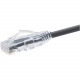 Netpatibles ClearFit Cat.5e Patch Network Cable - 100 ft Category 5e Network Cable for Network Device - First End: 1 x RJ-45 Male Network - Second End: 1 x RJ-45 Male Network - Patch Cable - Black 10336-NP