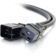 Legrand Group 3FT LOCKING C20 TO C19 15A 250V BLACK 10365