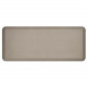 Ergoguys NEWLIFE ECO PRO ANTI FATIGUE MAT TAUPE 20X48 - Floor - 48" Length x 20" Width x 0.75" Thickness - Rectangle - Brushed Texture Design - Polyurethane Foam, Bio-Foam - Taupe 104-01-2048-8