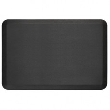 Ergoguys NEWLIFE ECO PRO ANTI FATIGUE MAT BLACK 24X36 - Floor - 36" Length x 24" Width x 0.75" Thickness - Rectangle - Brushed Texture Design - Polyurethane Foam, Bio-Foam - Black 104-01-2436-1