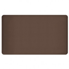 Ergoguys NEWLIFE ECO PRO ANTI FATIGUE MAT BROWN 36X60 - Floor - 72" Length x 20" Width x 0.75" Thickness - Rectangle - Brushed Texture Design - Polyurethane Foam, Bio-Foam - Brown 104-01-3660-2